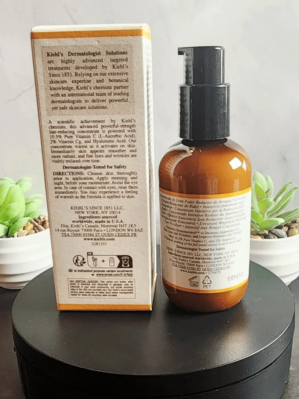 Kiehl’s Powerful-Strength Line-Reducing Concentrate 3.4 oz / 100 mL – Vitamin C